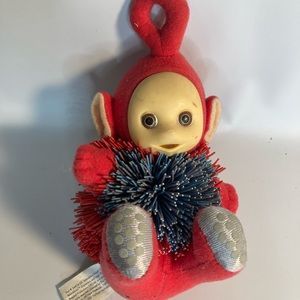 Red Po Teletubbies Plush Koosh Ball Body Dated 1999 2000 Vtg Figure TV Show 90s